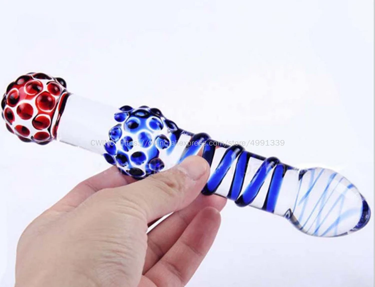 CW0170 фаллоимитатор Анальный G Spot Большой Кристалл Стекло вагинальные интимные