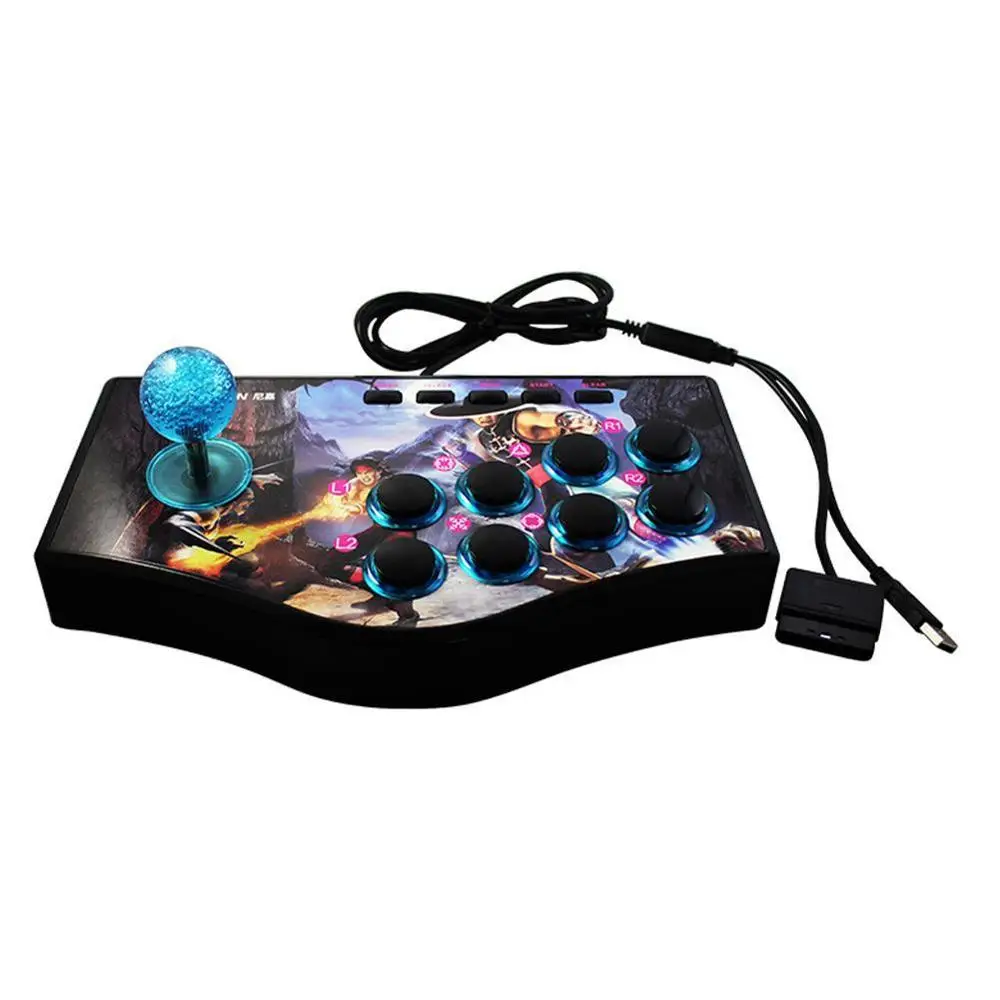 Ретро Аркада рокер контроллер Usb джойстик для Ps2/Ps3/ПК/Android Smart Tv встроенный