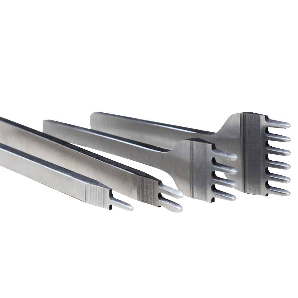 Набор инструментов для работы с кожей 4 шт./компл. долото отверстий из нержавеющей