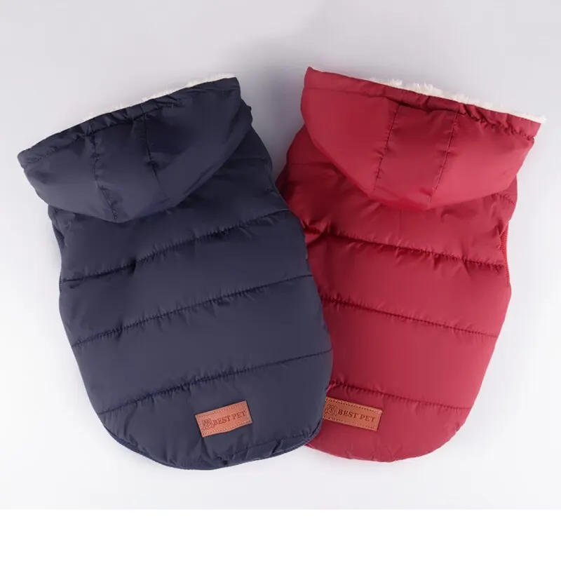 Зимнее пальто для домашних животных Одежда собак теплая одежда маленьких