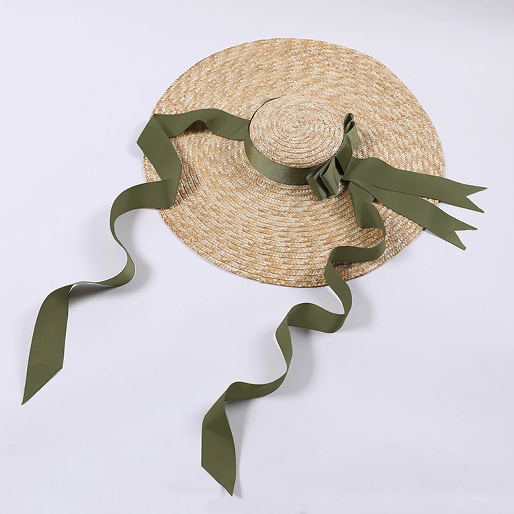 Повседневная Защита от УФ лучей модная женская пляжная летняя соломенная шляпа