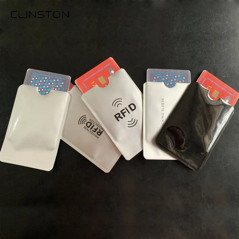 2020 Новый стиль 1 упаковка = 50 шт RFID Блокировка банк держатель для карт ридер замок