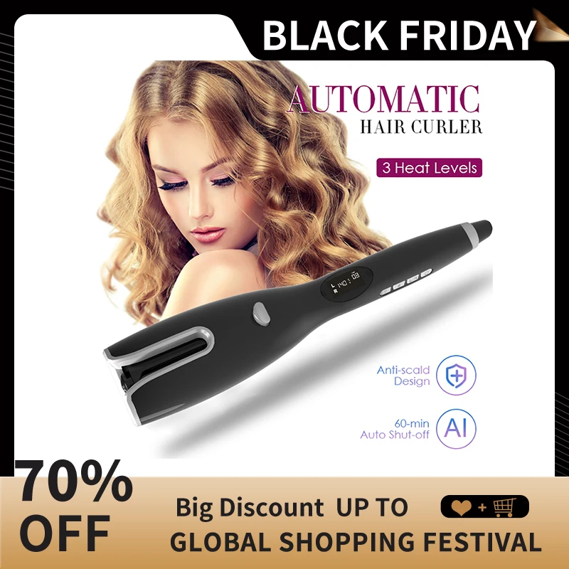 

new automatic Hair curler iron Corrugation for hair care Hair curling iron wand wave iron hair styler tools