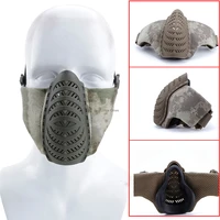 tactical paintball half face mask camouflage military hunting airsoft protective mask army cs combat shooting acessorios masks