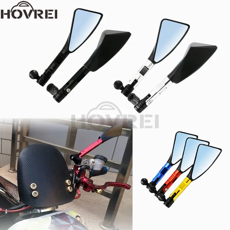 Универсальные зеркала для мотоциклов moto CNC боковые заднего вида RIZOMA honda Yamaha MT07 MT09