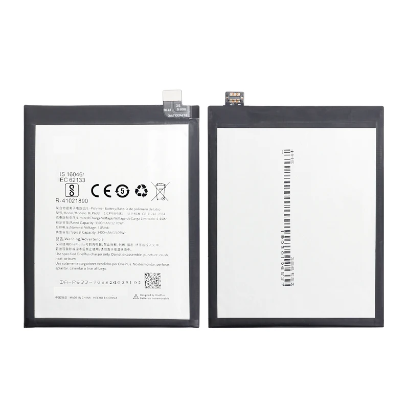 original replacement battery for oneplus 3 3t 55t 6 6t7 7 pro 7t 7t pro 8 8 pro high capacity phone batteries with free tools free global shipping