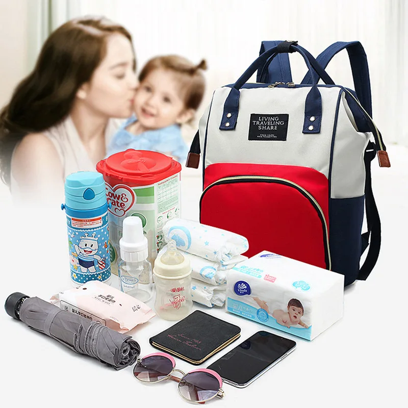 

Baby Diaper Bag Multi-function Maternity Nappy Bag Waterproof Dry /Wet Baby Bags Large Capacity Travel Mommy Backpack