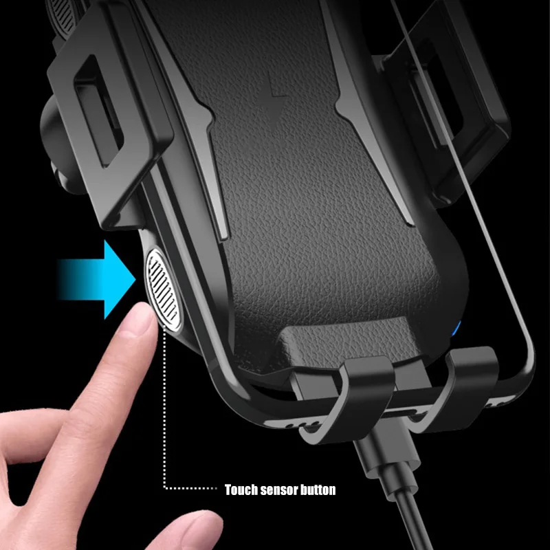 Беспроводное Автомобильное зарядное устройство для быстрой зарядки зажимной