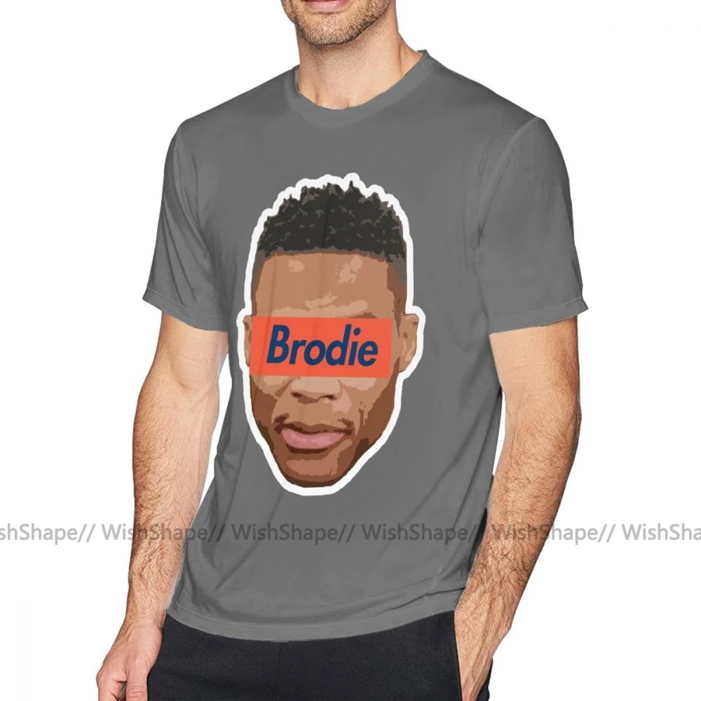 Russ футболка Brodie 2 мужская размера плюс 100% хлопок Повседневная графическая с