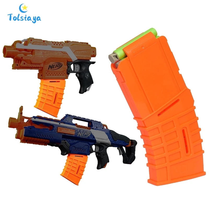 

Tolsiaya Quick Reload 10 Darts Bullet Ammo Clip Magazine for Nerf N-Strike Elite Toy^