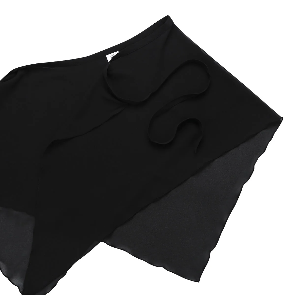 Женская балетная одежда для девушек юбка из тюля асимметричная шифоновая танцев