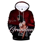 2021 толстовка с капюшоном King Von унисекс, Свитшот Rip King Von в стиле хип-хоп, уличная 3D мода для взрослых и детей, повседневная одежда в стиле Харадзюку