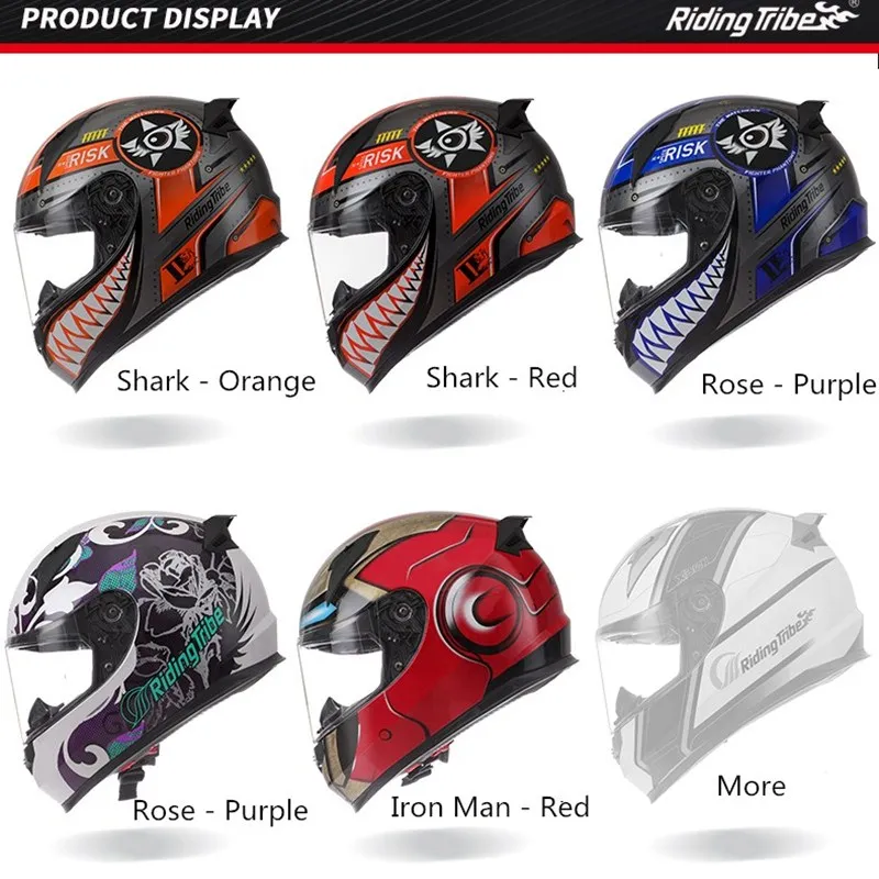 2020 Новый мотоциклетный шлем на все лицо Casco Moto Профессиональный гоночный X301 для