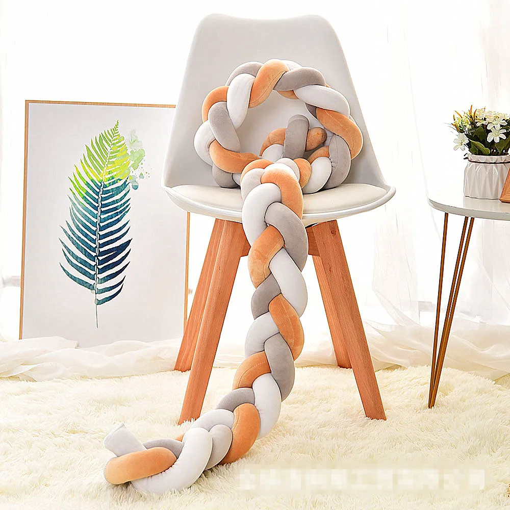 3 м детская кроватка кровать вокруг подушки для новорожденных бамперы детей