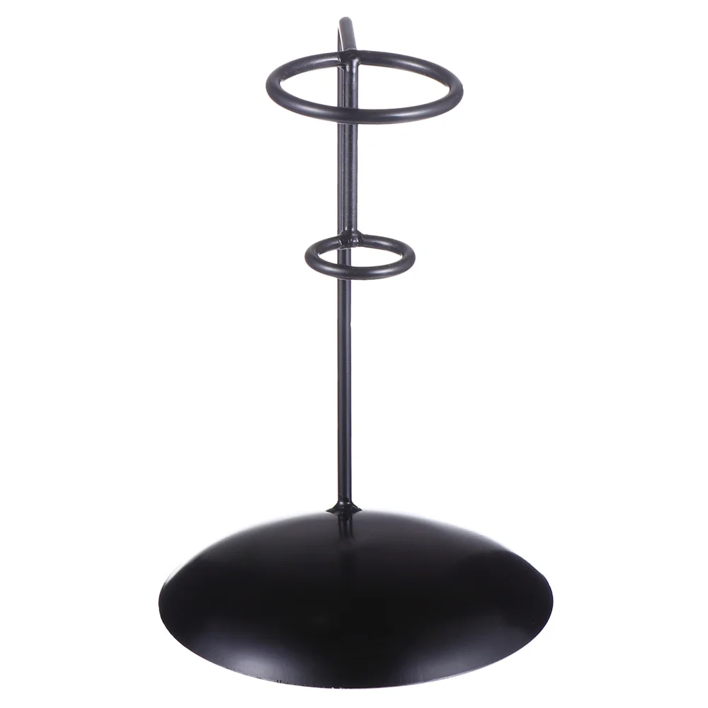 

1Pc Iron Art Ice Cream Holder Snow Cone Display Rack Creative Ice-cream Stand
