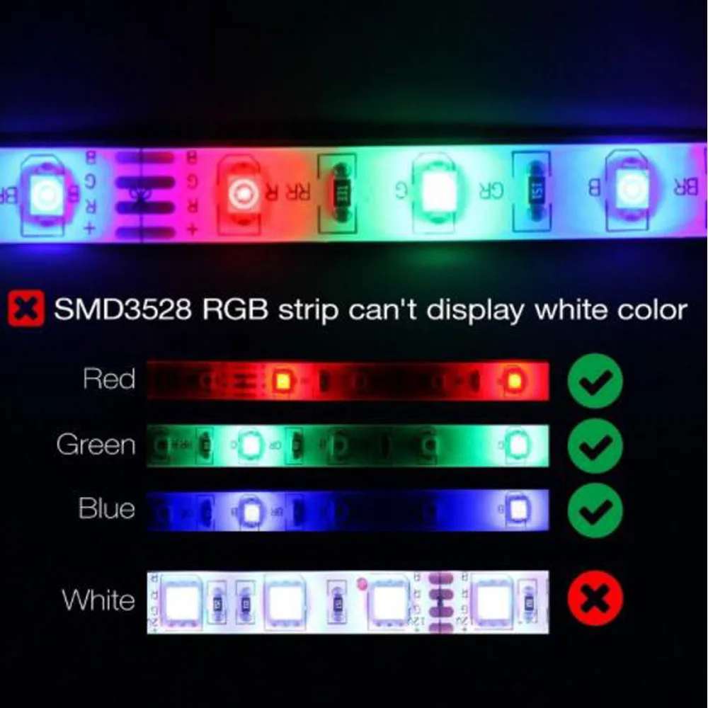 Bluetooth Светодиодные ленты светильник s 20 м RGB 3528 SMD гибкая лента Водонепроницаемый