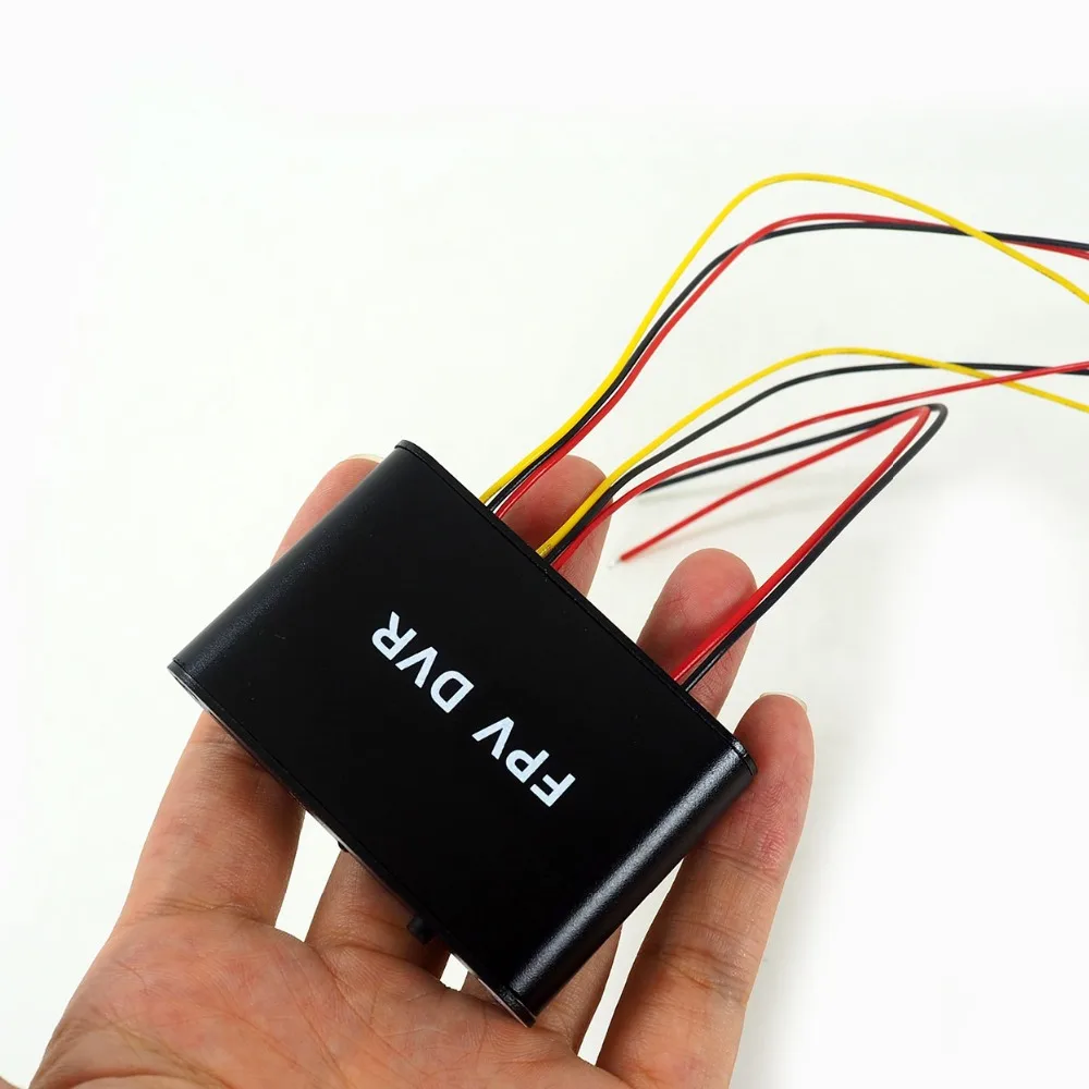 D1M 5 шт./лот 1ch 1280x720 30f/s HD MINI FPV DVR box 1 канальный SD работает с аналоговой камерой