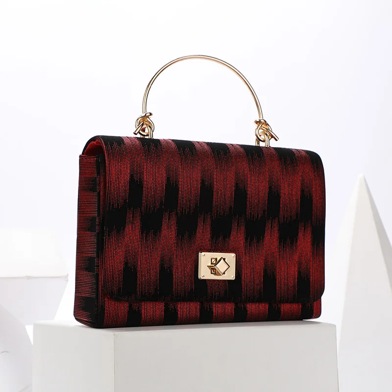 Fashion Gradient PU Leather Shoulder Bag For Women Casual Travel Handbag Lady banquet Prom Wedding Evening Bag Female party Bag