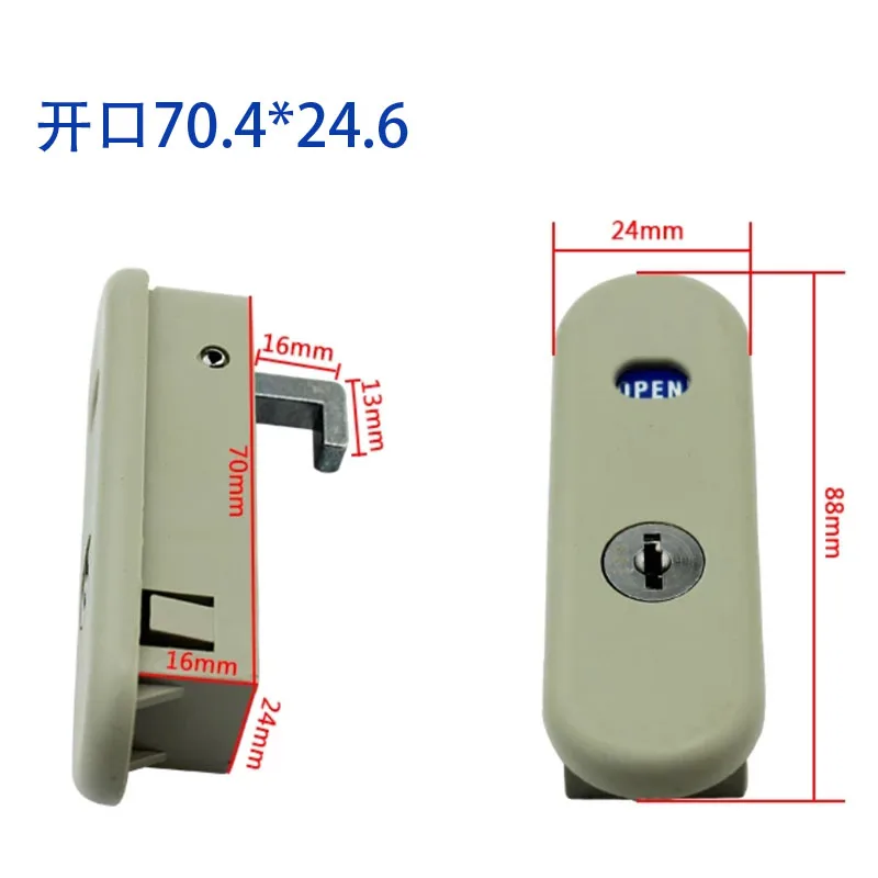 2 шт металлические раздвижные двери крючок для шкафа замок сталь офисное стекло