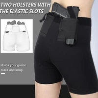hunting nylon concealed holster tactical airsoft short leggings holster for glock universal pistol for man women