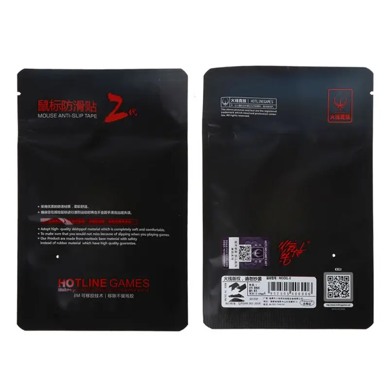 Оригинальные горячие линии игры коньки для мыши боковые наклейки пот упорные