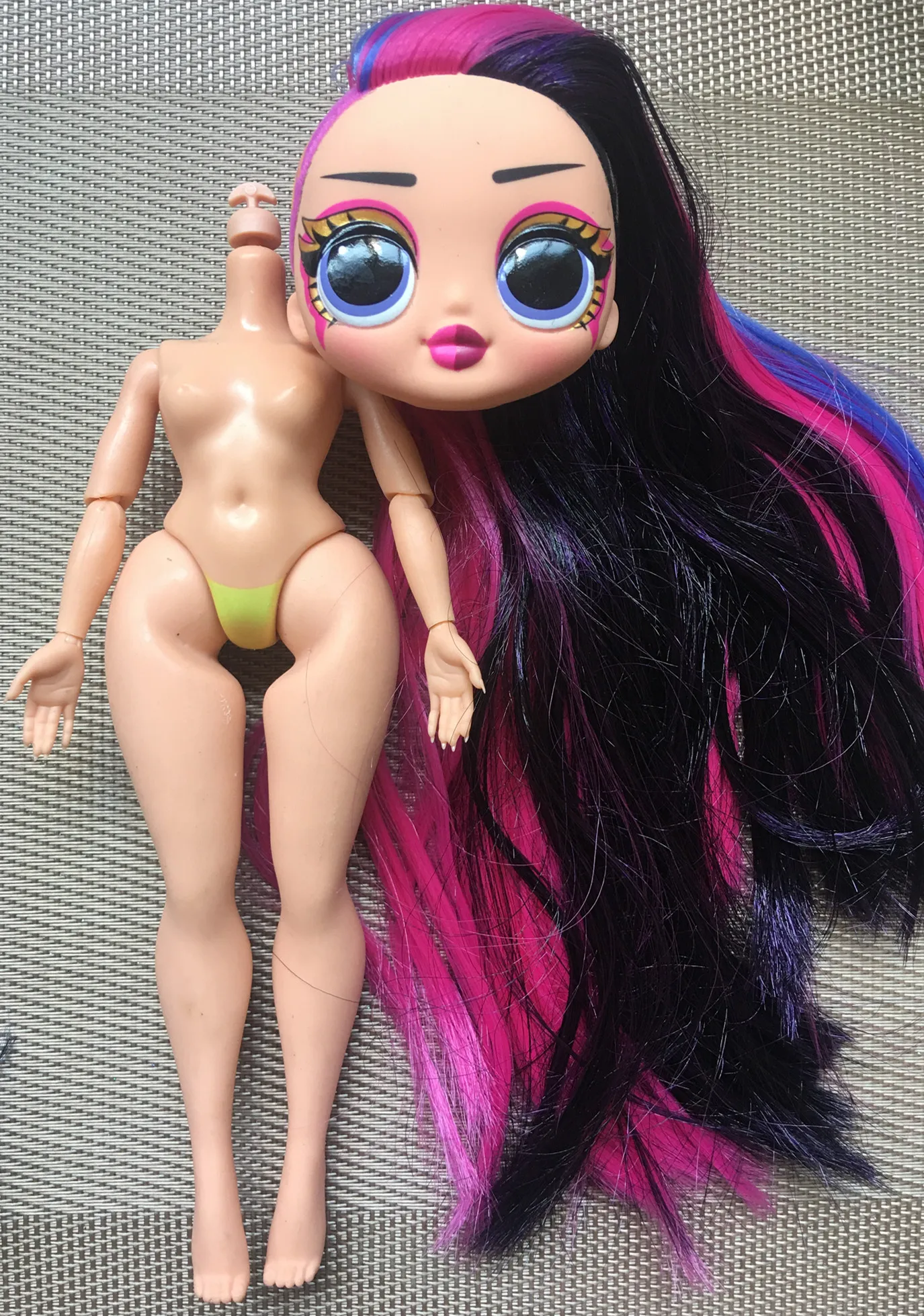 L.O.L. Сюрприз! Большая сестра Модная Кукла тело белый черный коричневый цвет