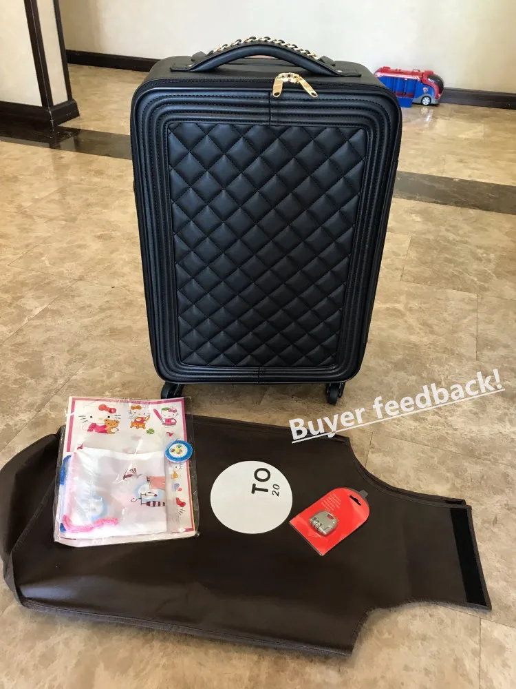 

Luggage sets,16/20/24 inch Lady carry-on trolley case,High-quality leather suitcase,Retro suitcase,High-quality Luggage,valise