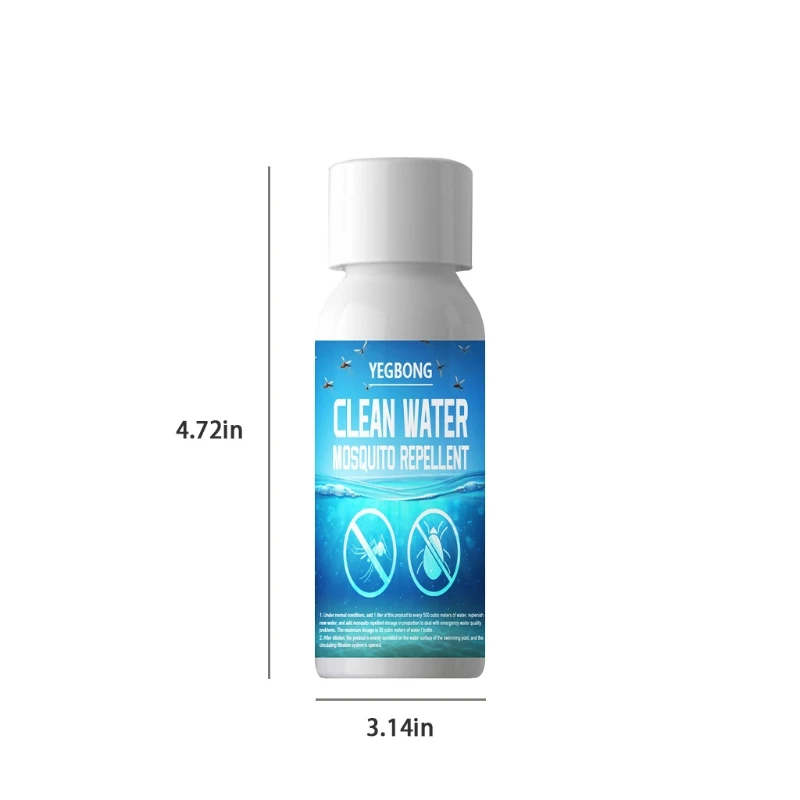 

H58B Swimming Pool Water Cleaning Insect Repellent Natural Insect Gnat and Repellent and Deterrent Safe Bug Spray