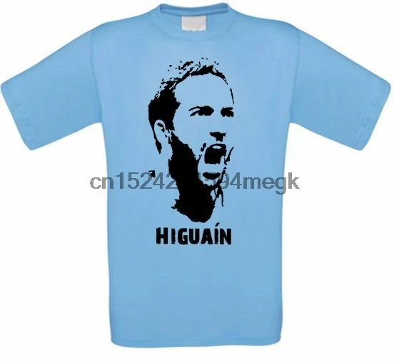 Футболка gonalo Higuain Неаполь Аргентина Футбол все размеры Новинка (2) | Мужская одежда