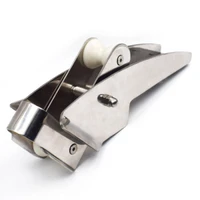 isure marine 1pcs boat 316 stainless steel hinged self launching bow anchor roller 420mm