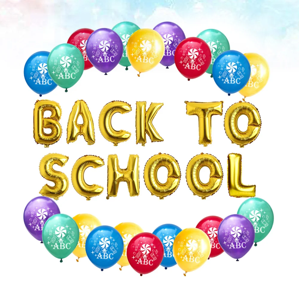 1 Набор креативных прочных декоративных легких шариков для школы вечерние