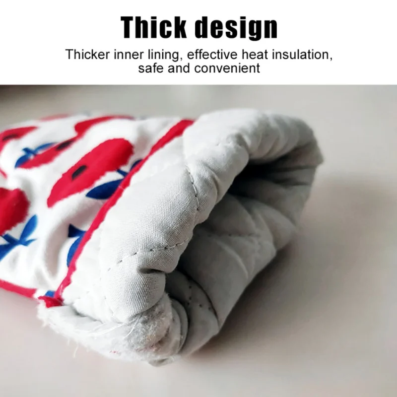 

BBQ Gloves-Oven Mitts Oven Mitts Potholders and Pot Holders with Hanging Hook Kitchen Gloves for Cooking Baking Grilling