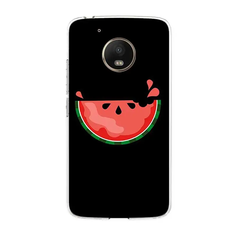 

Watermelon Phone Case For Motorola G9 Plus G7 Play G8 Power Lite Soft Silicone Cases For Moto G5 G5S G6 E5 G9 Play Back Cover Sh