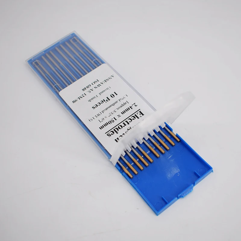 Профессиональные вольфрамовые электроды 150 мм сварочные WL15 стержни 1 0/1 6/2 0/2 4/3 0/3