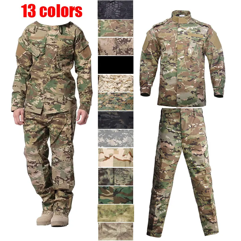 

Военная униформа, боевая униформа, охотничий костюм, тактическая пригодная для носки куртка, пальто, военная униформа, одежда для охоты, Муж...