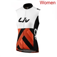 pro team womens breathable cycling jersey summer quick dry sleeveless road bike tops racing shirt bicycle vest sports uniformes