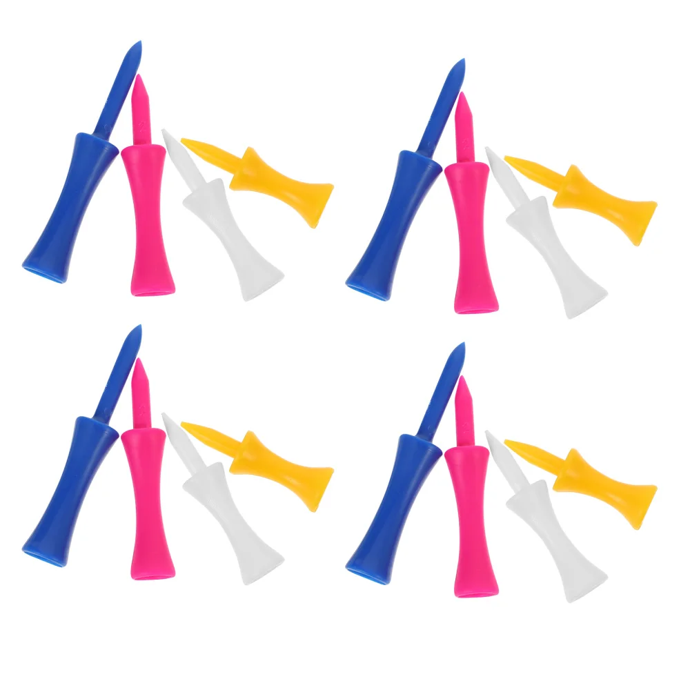 

40 шт. держатели Golfs, практичные гольфы, тройники для гольфа (случайный цвет)