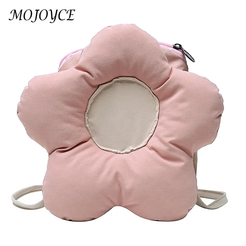

Women Cloth Handbags Bag Flower Shape Lady All-Match Zipper Small Shopping Bag for Women Girls Birthday Gifts