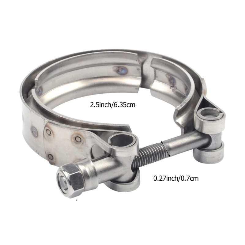 Выхлопная труба 2 5 дюйма из нержавеющей стали | Автомобили и мотоциклы