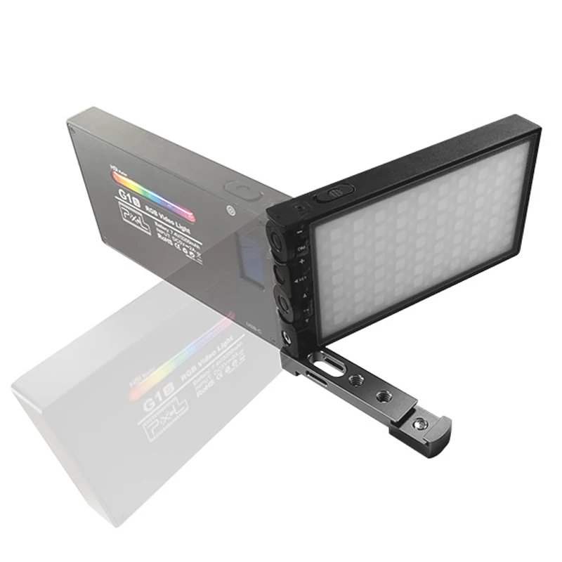 

pixel G1s Bi-color 2500K-8500K Mini Video LED Light Portable Fill Light Built-in Battery for Phone Camera Shooting Studio