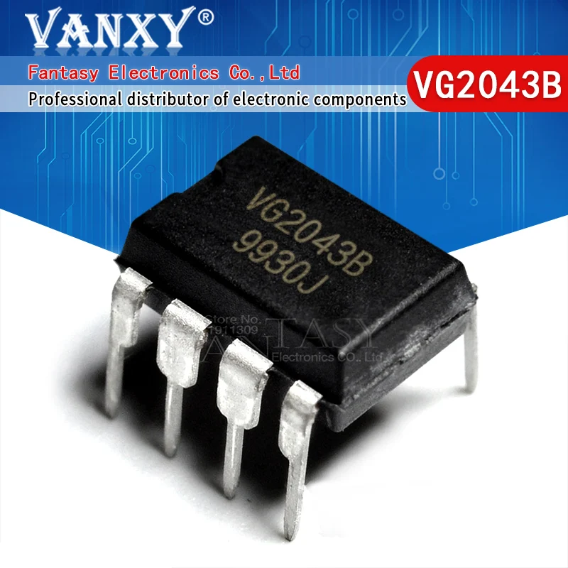 5 шт. VG2043B DIP-8 VG2043C DIP8 U2043B DIP U2043 | Электронные компоненты и принадлежности