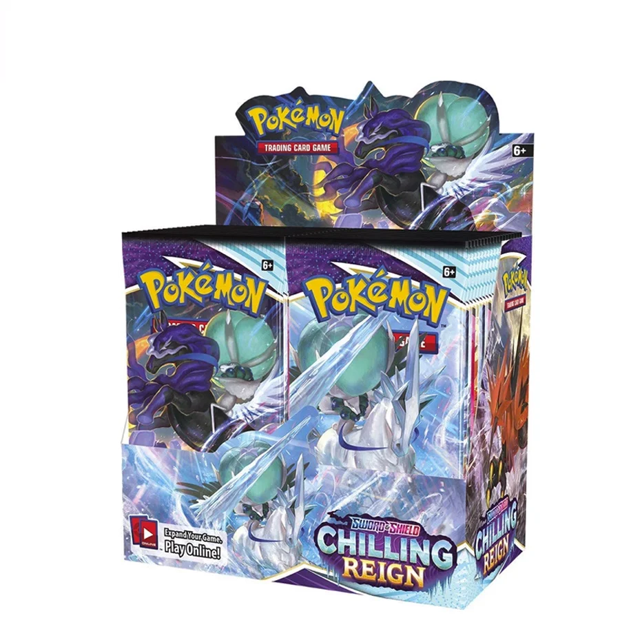 324 шт./коркор. карты Pokemon солнце и луна потерянный гром английская торговая карта