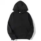 Модная брендовая мужская Повседневная Толстовка 2019 сезон весна-осень однотонные Цвет пуловер толстовки унисекс с капюшоном на каждый день Топ Мужской ЕС Размеры S-3XL