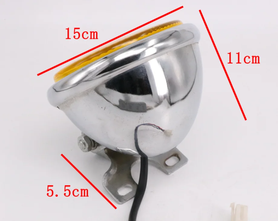 Мотоциклетные Ретро пятно Туман головной светильник фары для кафе гоночного