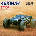 JTY Игрушки 1:10 радиоуправляемые грузовики 46 кмч двойной мотор Высокоскоростной багги Грузовик 4WD Бигфут восхождение внедорожник водонепроницаемый