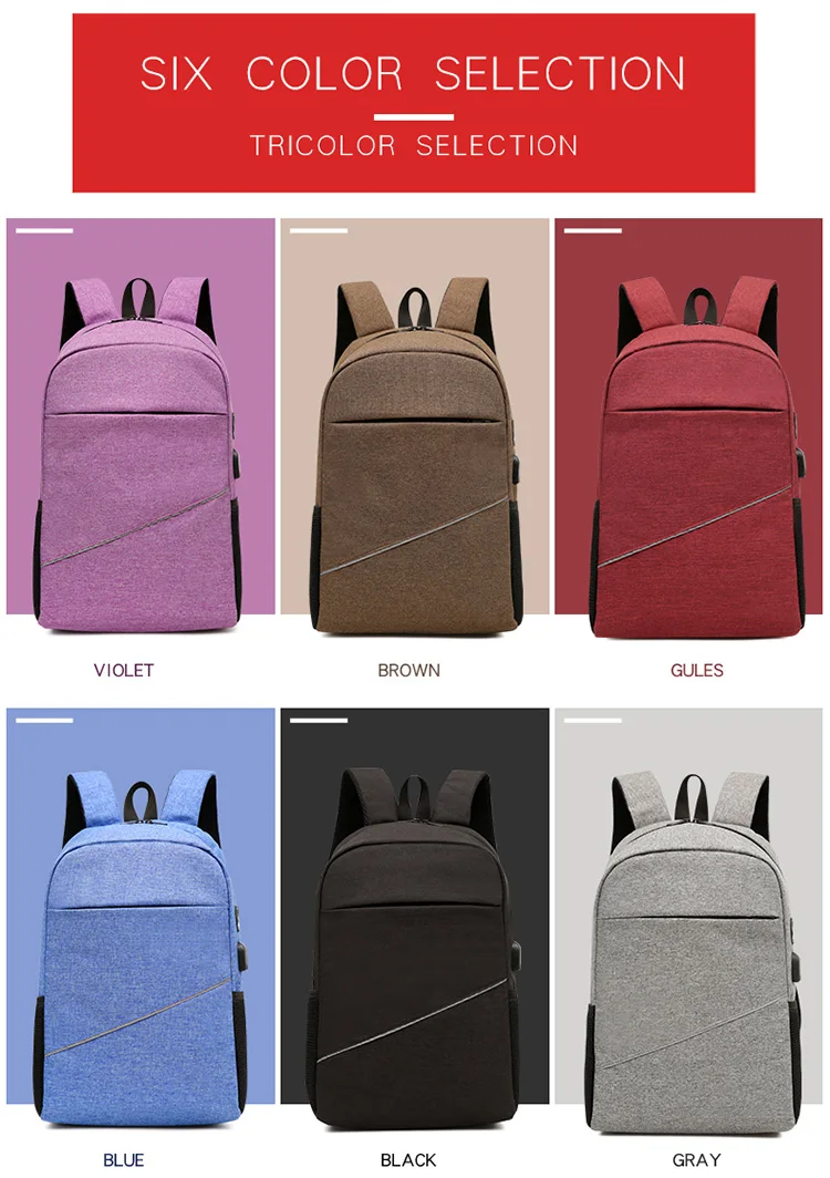 Jenyd 15 6 &quotДеловой рюкзак для ноутбука с usb портом зарядки путешествий сумка мужчин