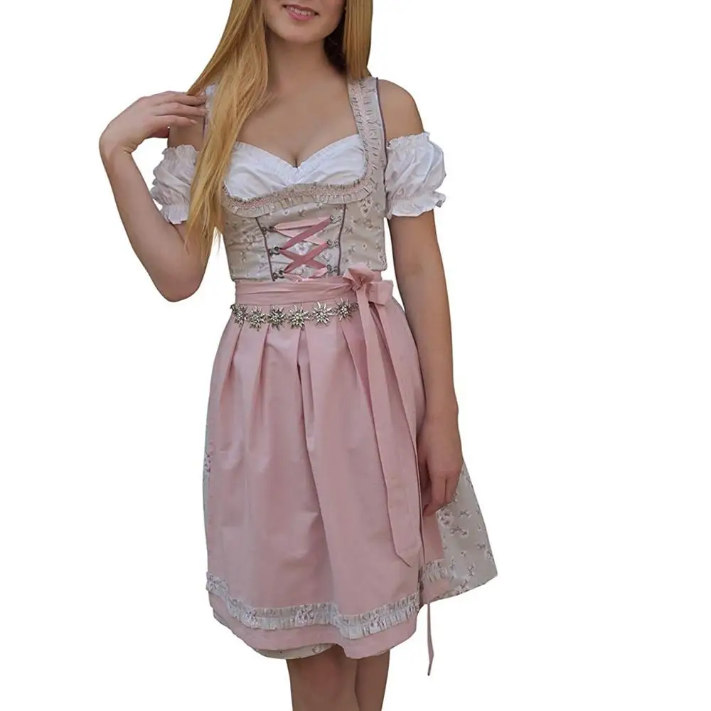 Женский костюм для косплея подружки невесты с коротким рукавом из