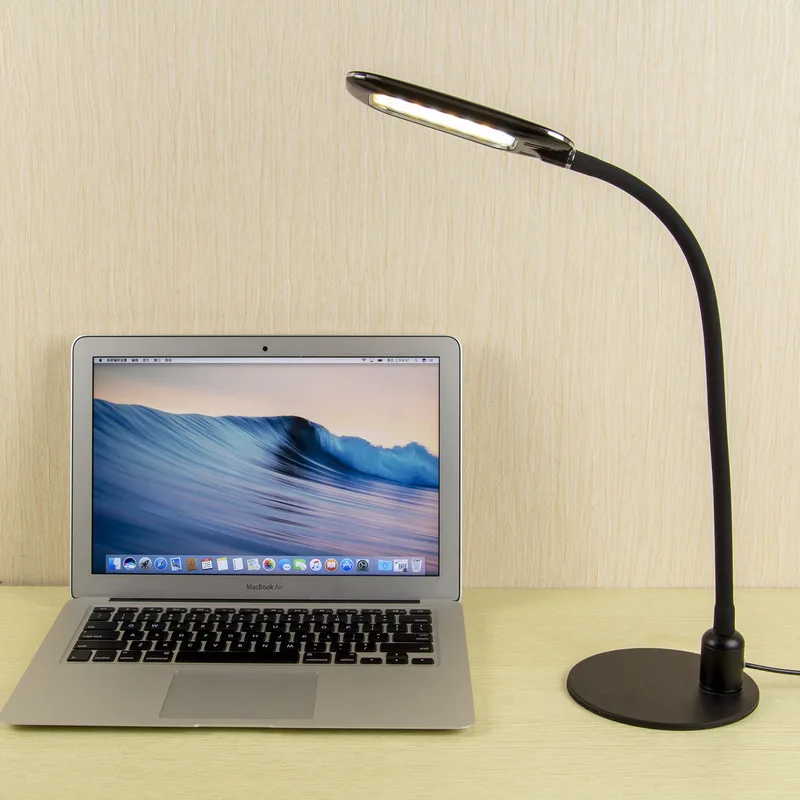 Светодиодная настольная лампа офисная 5 v/2A Usb Порты и разъёмы тянуть Управление