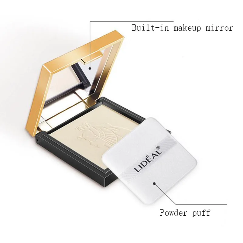 

Face Loose Powder Matte Finish Setting Powder Professional Makeup Oil-control Compact Cosmetic