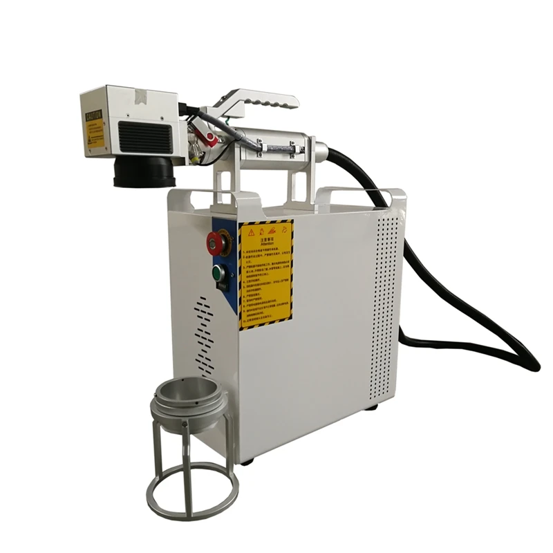 

Hot Sell handheld Fiber 20W Laser Marker Air Cooling 110*110mm Fiber Laser Marking Machine